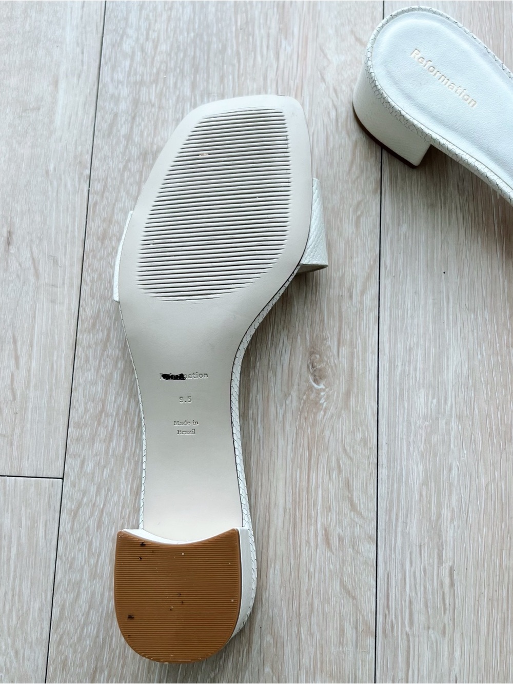 Reformation Mandy Block Heel Mule - Picture 6 of 8